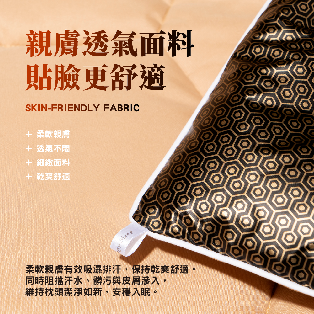 【安德森 保羅】石墨烯黑金 遠紅外線絲絨枕